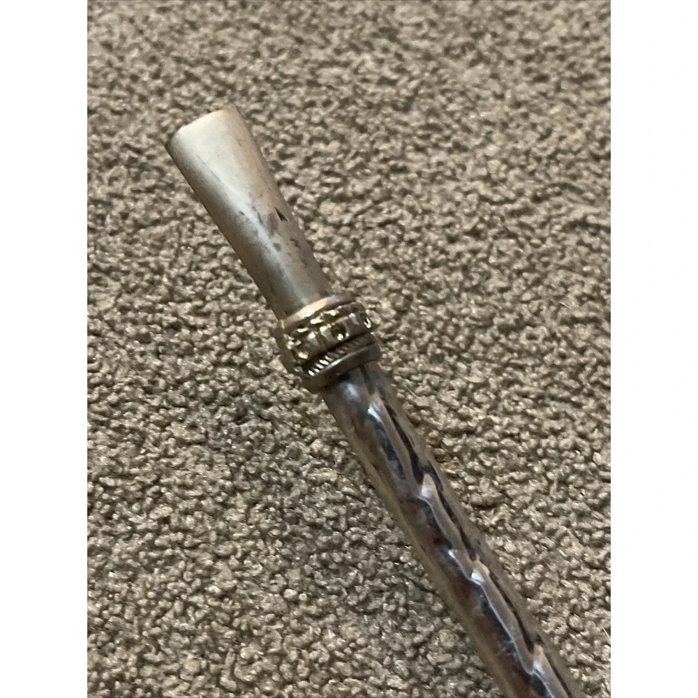Vintage Yerba Mate Ornate Tea Sip Straw Stirrer Bombilla (TD)